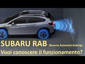 SUBARU RAB: Reverse Automatic Braking
