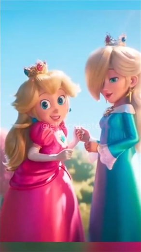 😱This is why Rosalina and Peach are NOT sisters #mariobrosmovie #mariogalaxy #rosalina