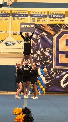 Game Day Cheer | Athena Modified | Part 2 #Cheer #cheerleader #Cheerleading #highschoolcheer