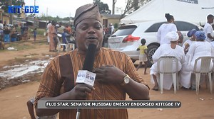 3 comments | LAGOS BASED FUJI MUSIC STAR, SENATOR MUSIBAU EMESSY ENDORSED KITIGBE TV. Dear Brother, Emessy Fuji I am very grateful for your kindness and Support. May God Almighty crown all your efforts, Amen. #kitigbetv #unstopable #emessy #trendingvideo #endorsement | Kitigbe T Vs | Facebook
