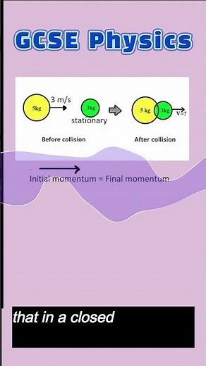 Momentum Collision Explained in 60 Seconds! GCSE Physics