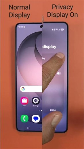 S26 ULTRA privacy display feature 🤯 #ekmotahathighumechala