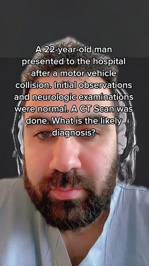 CT Scan Insights After a Motor Vehicle Collision