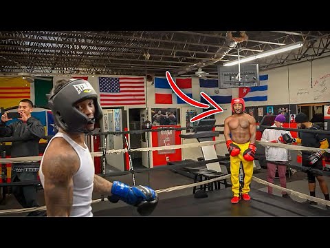 BOXING RANDOM STRANGERS, but they’re PROFESSIONAL FIGHTERS!