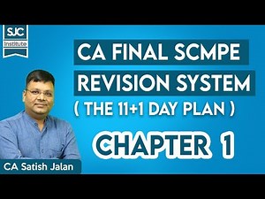 Chapter 1 | Traditional vs Strategic Cost Management | CA Final SCMPE Revision | CA Satish Jalan