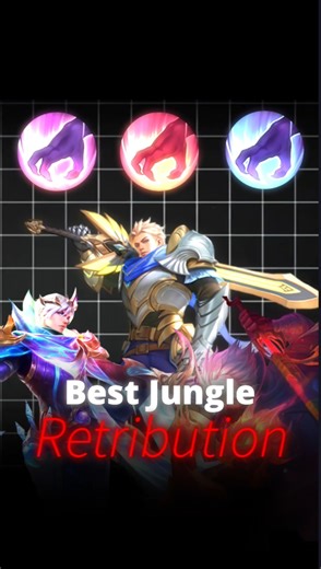 Best Retribution for Jungle🗿. #mlbb#mobilelegends #moba5v5