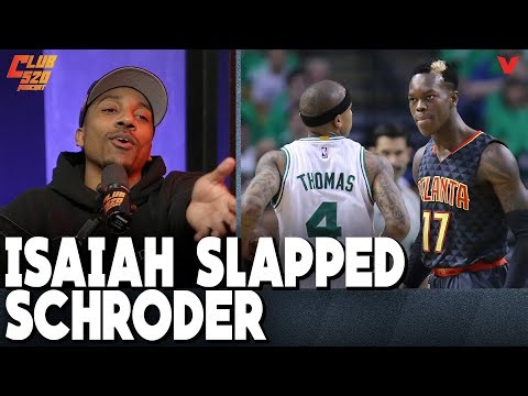 Jeff Teague recalls Isaiah Thomas "SLAPPING THE SH**” out of Dennis Schroder in Celtics-Hawks series