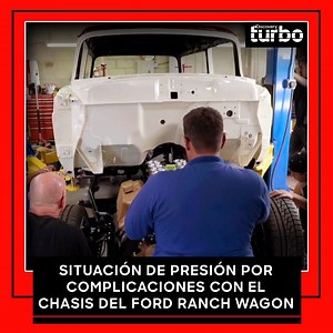 Presión aumenta tras complicaciones inesperadas surgidas en chasis del Ford Ranch Wagon durante construcción ⚙️😬 #SteveStropeProject Descubre más contenidos como este en #HBOMax Suscríbete ahora https://bit.ly/MAX-DiscoveryTurbo | Discovery Turbo
