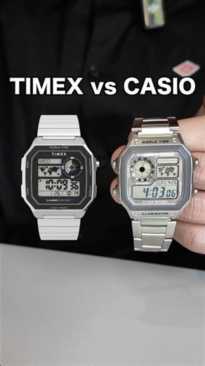 正直どっち買う？TIMEX vs CASIO