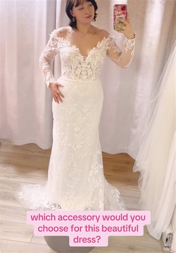 let us know which you would choose ⬇️🩷🩷 #bridal #norwichbrides #weddingdress #fyp #viral