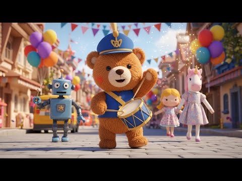 Magical Toyland Parade | Fantasy Toy Song for Kids | Nursery Rhymes & Songs for Children