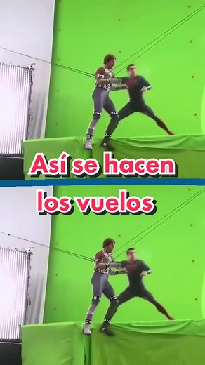 Así se logran los #Vuelos en las #Películas #DetrásDeCámaras