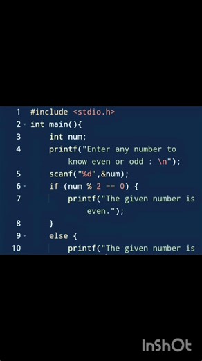 My Program Checks Even or Odd 🤯 | Learning C Day 16 #LearnC #CProgramming #BeginnerCoder