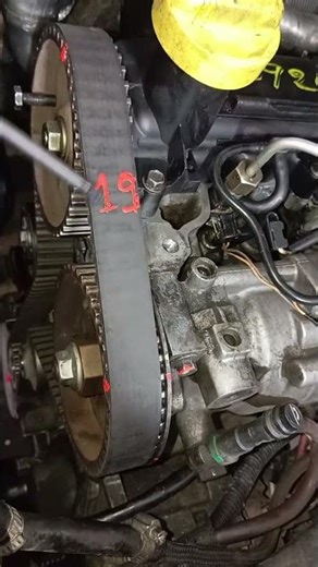 calage courroie distribution megane || 1.5 dci