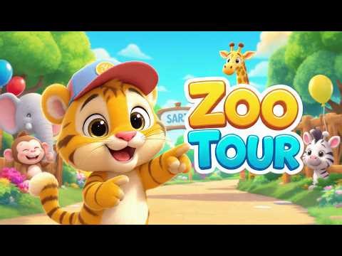 Zoo Animals for Kids | Fun Learning with Lions, Elephants & Penguins