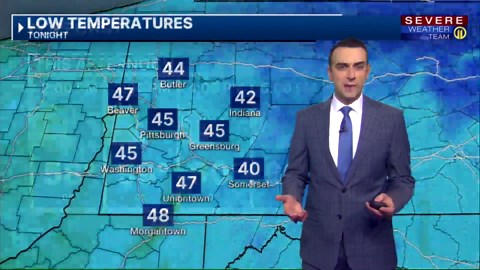 Sunny Sunday will help temperatures rebound to low 60s (4/13/25)