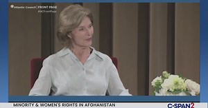Laura Bush on Minority and Women's Rights in Afghanistan