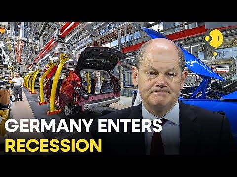 Recession hits Germany after Q1 GDP falls | Inflation woes hit consumption in Germany | WION Live