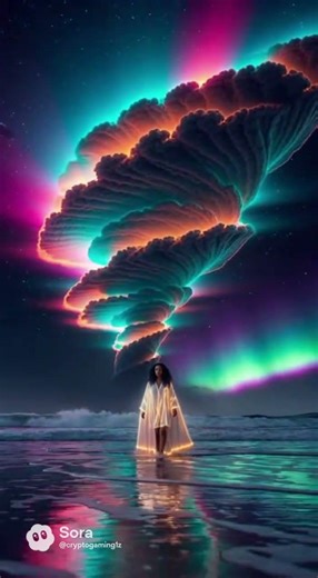 ⛈️#alien world #thunderstorm #relaxation