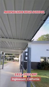 Goodbye @morningsidehighschool! 💔 Proud graduate and alumni! Thank you Morningside High School Alumni Association MHSAA (find on Facebook) and follow @morningsidehighschool here. . What’s your favorite memory at MHS? Whether you attended, visited, played, taught, coached? We need the good stories🥹 . . I had the best memories and made the best friends. Enjoyed all the soccer and all the sports I learned to play here. All the AP classes. Thank you to all my coaches & good teachers. I love you Lo