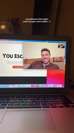 coming up on 2 years of long distance and we take date nights very seriously! #longdistancerelationship #ldr #ldrcouple #longdistancedates #fyp