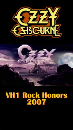 @geetarworld on Instagram: "Ozzy Osbourne being honoured at the VH1 Rock Honours in 2007. #ozzy #ozzyosbourne #vh1 #geetarworld"