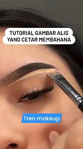 Tutorial gambar alis | Tren makeup