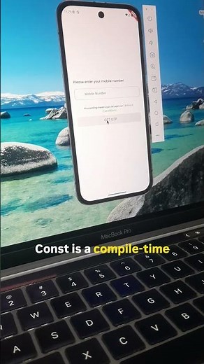 Const vs Final in Flutter dart #interviewquestions #appcoding