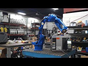 SCC Machinery, Inc's Yaskawa Motoman GP12 Robot Test Video S9P772-11-5