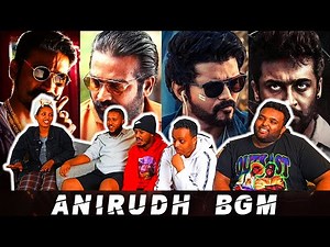 Anirudh Popular BGM ft.Master, Vikram, Rolex, Beast, Petta, Doctor, Vedalam, Maari | Reaction