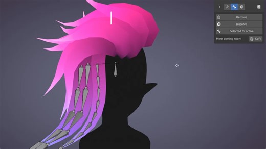 iBlender插件 Armature Tools 骨架工具 Blender教程