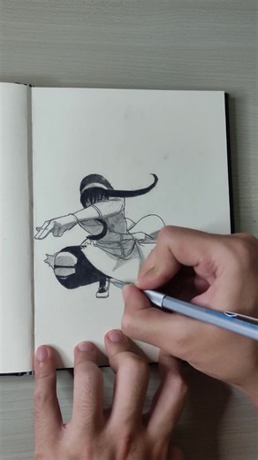 Drawing Yor Forger from SpyxFamily #yor #yorforger #spyxfamily #anime #drawing #INAnime #fyp