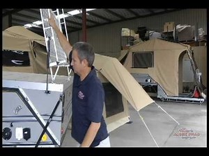 Opening & Closing an Aussie Swag Camper