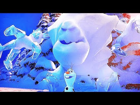 FROZEN Clip - "Olaf Meets Marshmallow" (2013)
