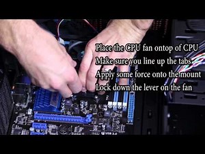 How To Install CPU Processor Into A Motherboard