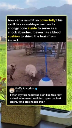 Why This Ram Can Smash ANYTHING! 🐐 #Nature #Funny #Wildlife