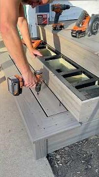 One step at a time. Building box steps vs stringers. 👍🏻 #diy #home #construction #porch #trex