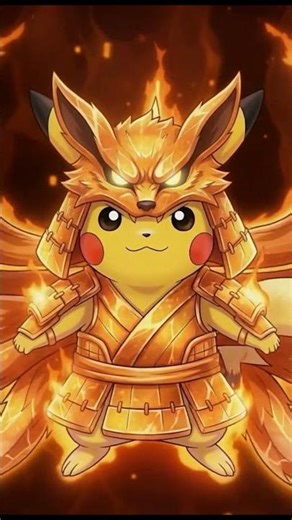When Pikachu Learns Ninjutsu! Naruto x Pokémon Team Up #naruto #pokemon #pikachu #anime