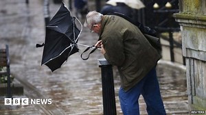 UK storms: Man dies amid 'almost unparalleled natural crisis'
