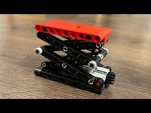 Scissors Type Lifting Mechanism | LEGO Technic