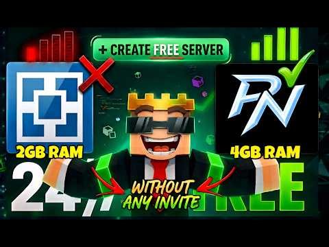 How To Make Free Minecraft Server 24/7 like ATERNOS | Best Free 24/7 Minecraft Server Hosting😯