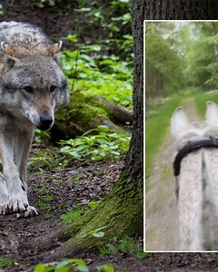 Ruiter geschrokken door achtervolging wolf in Diever: 'Geen bedreigende situatie'