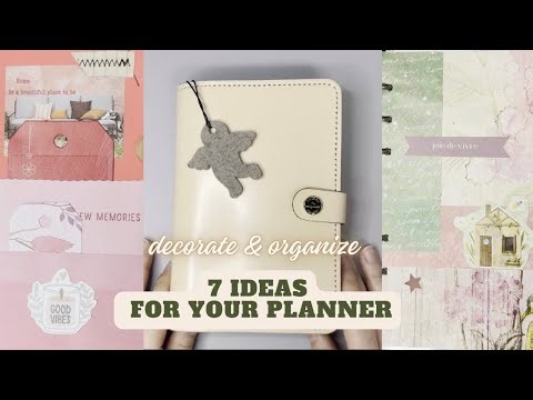 Transform Your Planner: Collage, Pressed Flowers & Scrap Paper DIYs