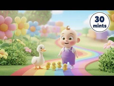 Fun Cartoons for Kids 🎉| Nursery Rhymes & Kids Song