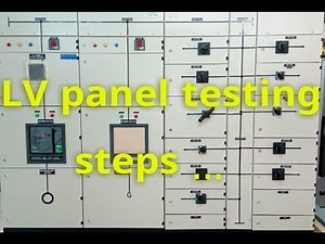 LV panel testing procedure in new 2017/lv switchgear testing/lv switchgear panel