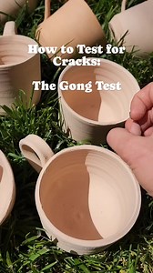 41K views · 221 reactions | How to test for cracks ❤️ ••• Follow @burrowandbloompottery for more! | The Ceramic School | Facebook