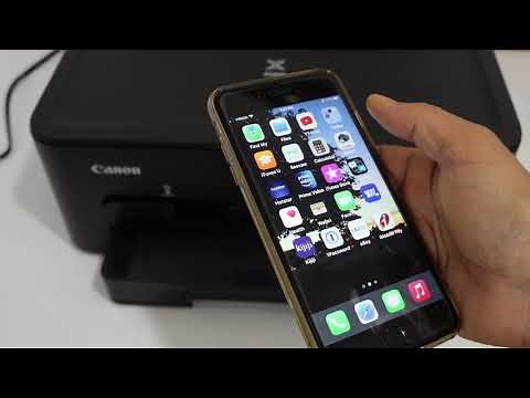 Canon PIXMA TS704 Wireless Printing Video !!