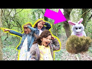 We went in search of the Easter Bunny!