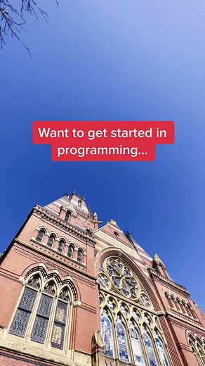 @CS50 is a fun way to get into programming! Check out the lectures at youtube.com/cs50, or sign up for the class at cs50.edx.org.