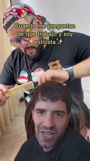 Estilista, psicólogo, administrador y community manager... todo en un solo cuerpo. 🤠